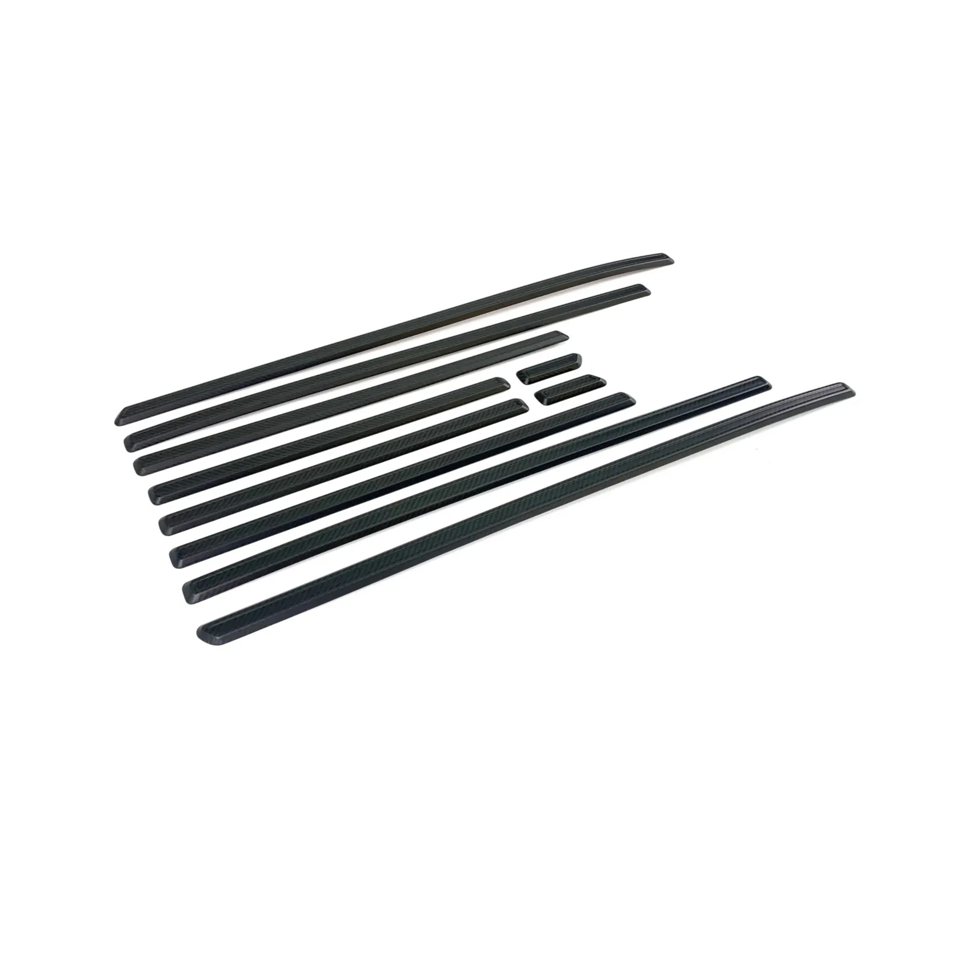 Auto Parts Dry Carbon Fiber Side Molding Trims For  G Wagon W464 G63 Body Kit G500 G550 Carbon Fiber
